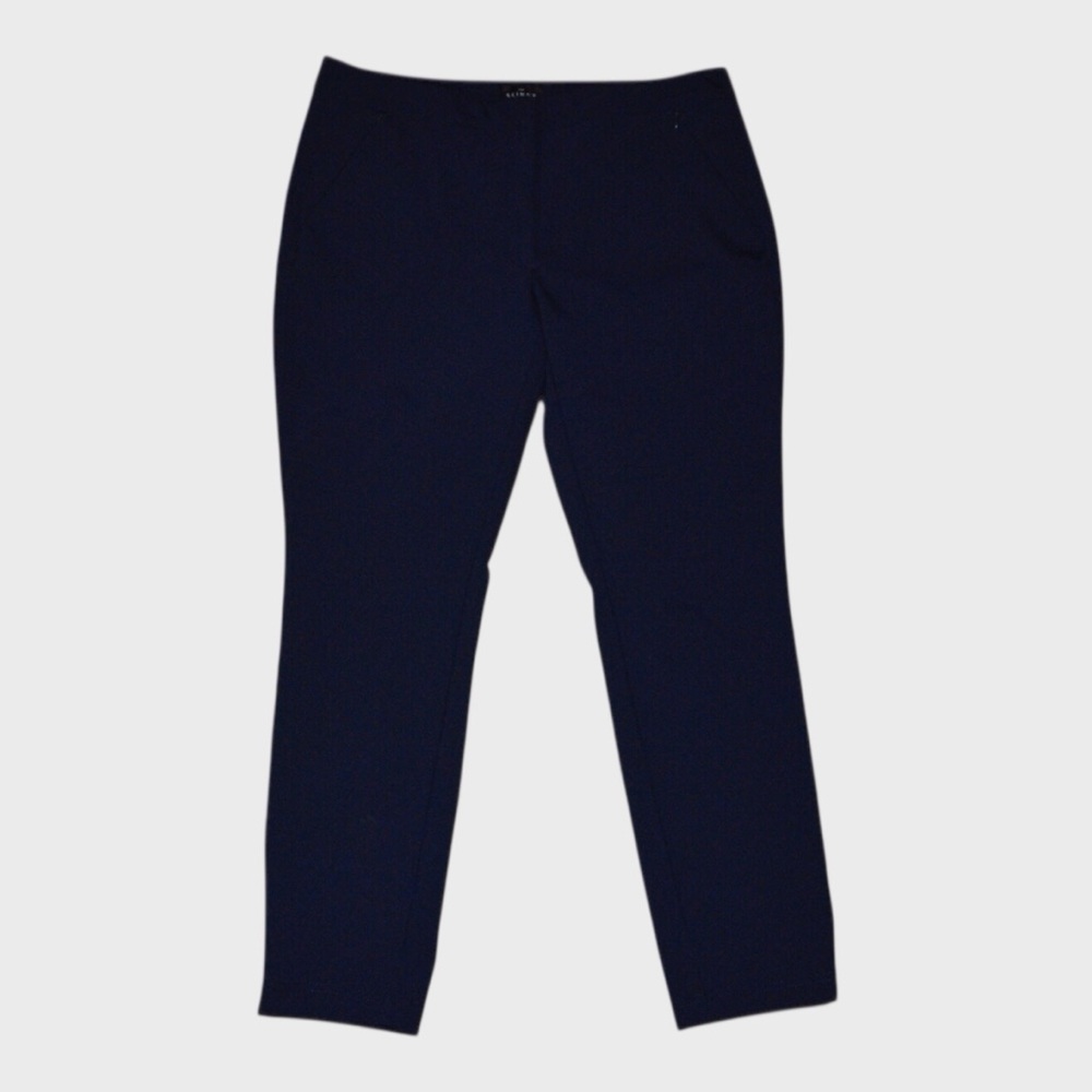 White House Black Market‎ Skinny Ankle Pants Navy Blue